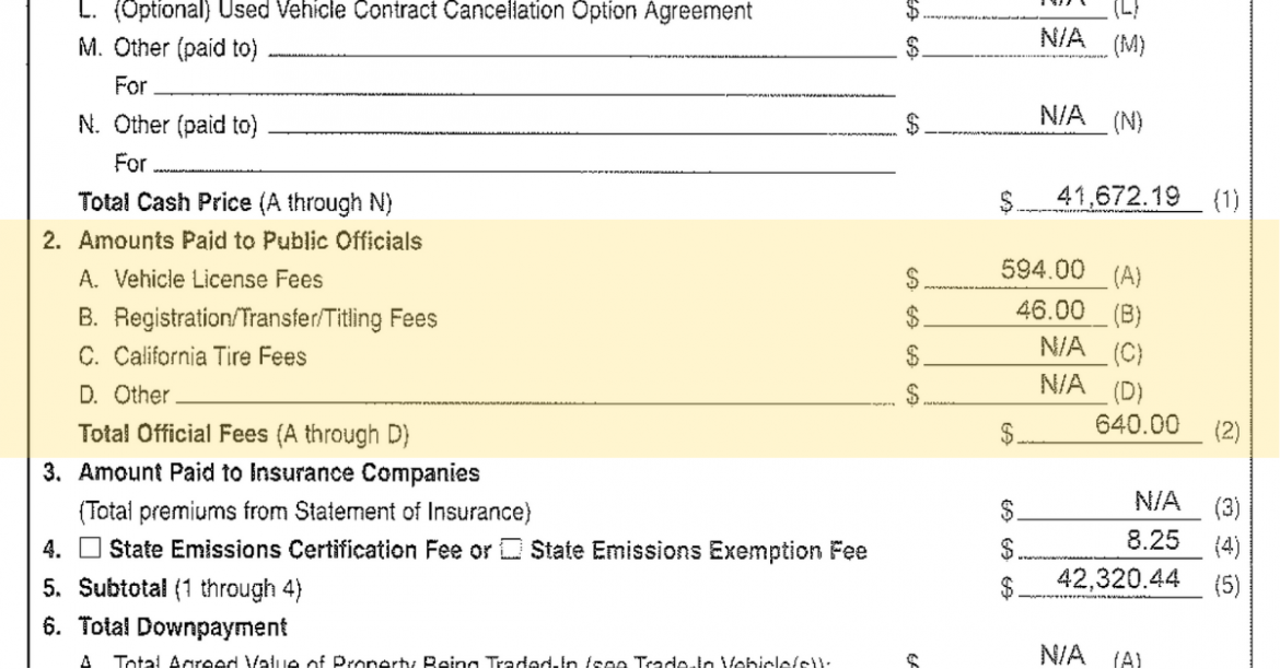 Vehicle License Fees & Registration Fees DealerXT